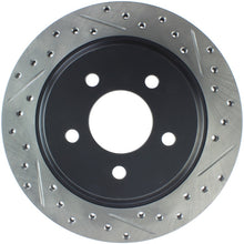 Load image into Gallery viewer, StopTech Slotted &amp; Drilled Sport Brake Rotor - eliteracefab.com