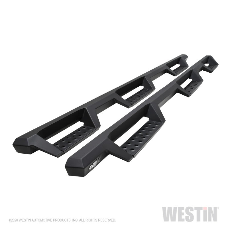 Westin 19-20 Ram 2500/3500 HDX Drop W2W Nerf Step Bars - Textured Black - eliteracefab.com