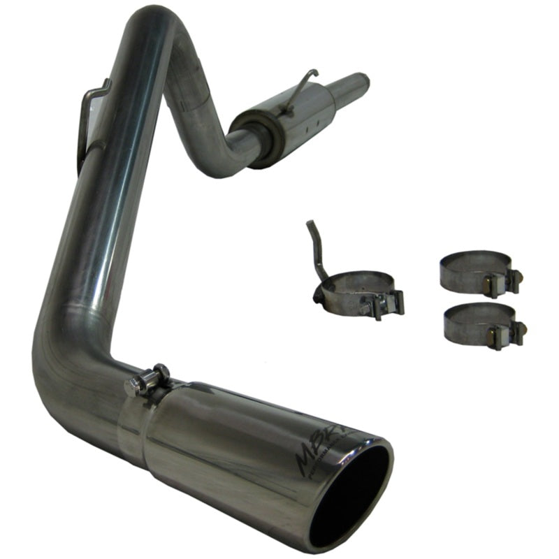 MBRP 2004-2005 Dodge Ram Hemi 1500 5.7L SC/CC-SB Cat Back Single Side - eliteracefab.com