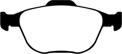 EBC 02-04 Ford Focus 2.0 SVT Yellowstuff Front Brake Pads - eliteracefab.com