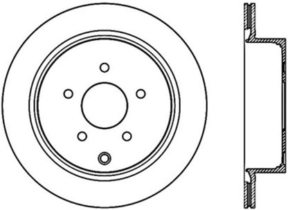 StopTech Power Slot 03-09 Infiniti FX35/FX45/Nissan Murano SportStop Cryo Slotted Left Right Rotor Stoptech
