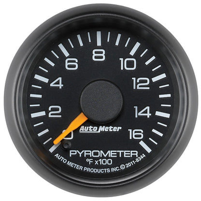 Autometer 01-06 Chevy Duramax Black Triple A-Pillar Gauge Kit 7086