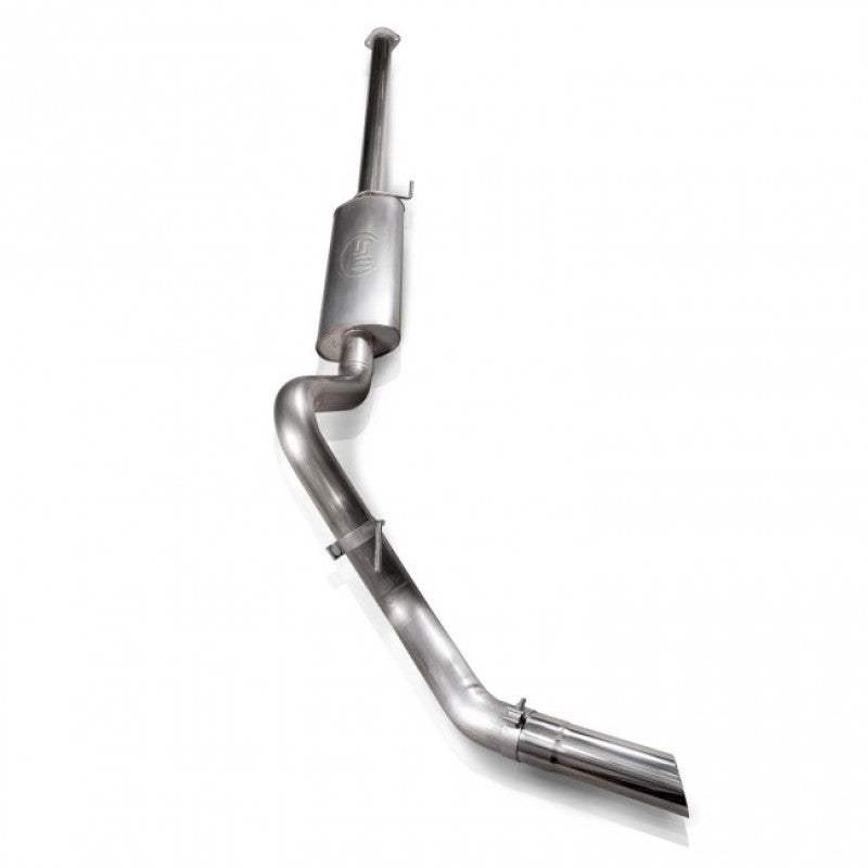 Stainless Works 2011-14 F-150 3.5L 3-1/2in Catback Chambered Muffler Factory Connection Stainless Works