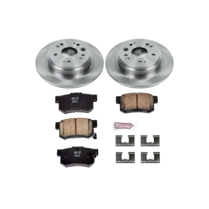 Power Stop 02-04 Honda CR-V Rear Autospecialty Brake Kit - eliteracefab.com