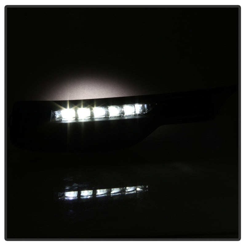 Spyder Honda Accord Sedan 2016-2017 OEM LED Fog Lights W/Switch- Clear FL-HA2016-4D-LED-C - eliteracefab.com