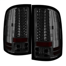 Load image into Gallery viewer, Spyder GMC Sierra 07-13 (Not fit 3500 Dually 4 Rear Wheels)LED Tail Lights Smoke ALT-YD-GS07-LED-SM - eliteracefab.com