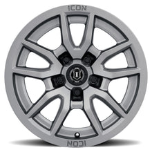 Load image into Gallery viewer, ICON Vector 5 17x8.5 5x5 -6mm Offset 4.5in BS 71.5mm Bore Titanium Wheel