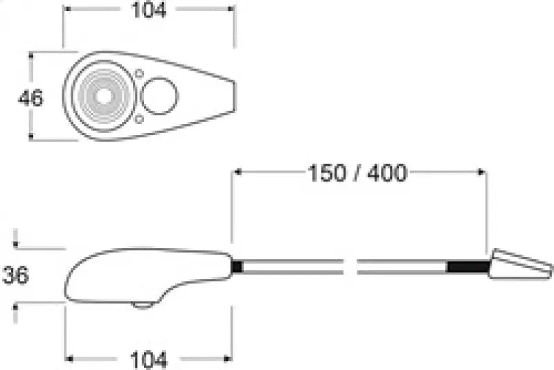 Hella Interiorlamp 400 Bic Md931V Black 2Ja Hella