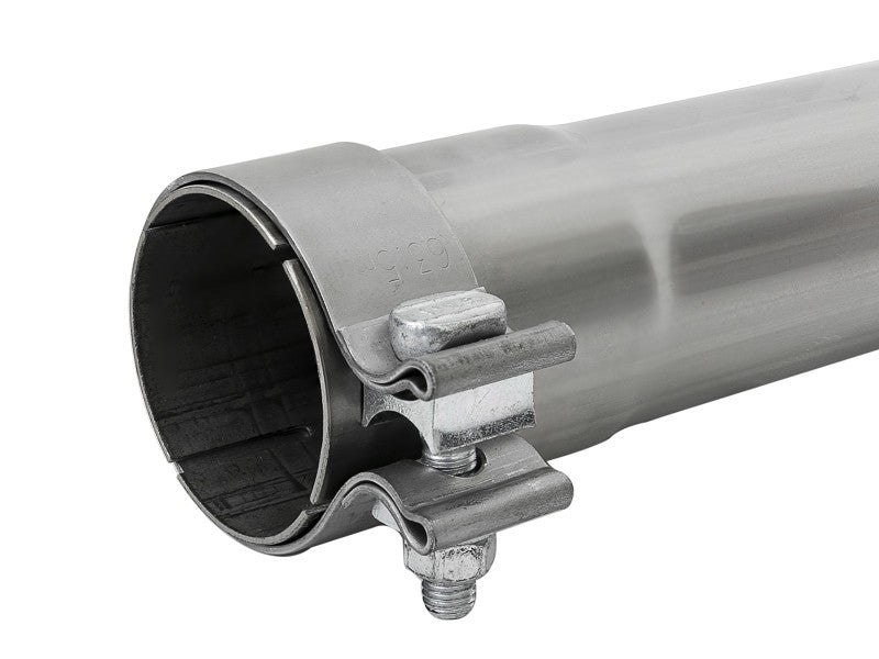 aFe MACH Force-Xp 304 Stainless Steel Resonator 3in Inlet/Outlet x 3in Dia x 16in L - eliteracefab.com