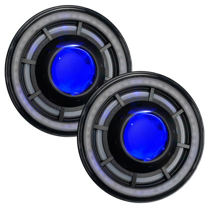 Oracle Oculus 7in ColorSHIFT Bi-LED Projector Headlights for Jeep Wrangler JK - eliteracefab.com