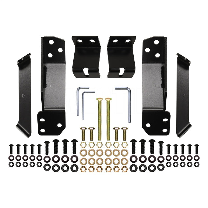 Westin 19-21 Chevrolet Silverado 1500 HDX Modular Grille Guard - Black Westin