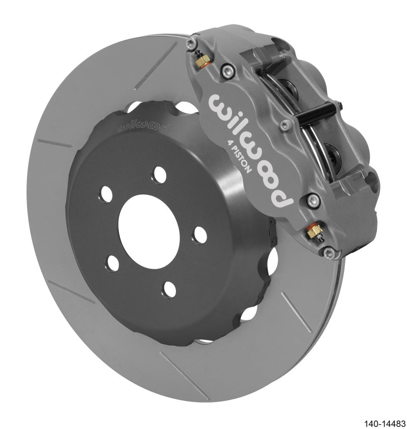 Wilwood 15+ Ford Mustang Forged Superlite 4R Rear Big Brake Kit 14.00in Rotor (Anodized) Wilwood