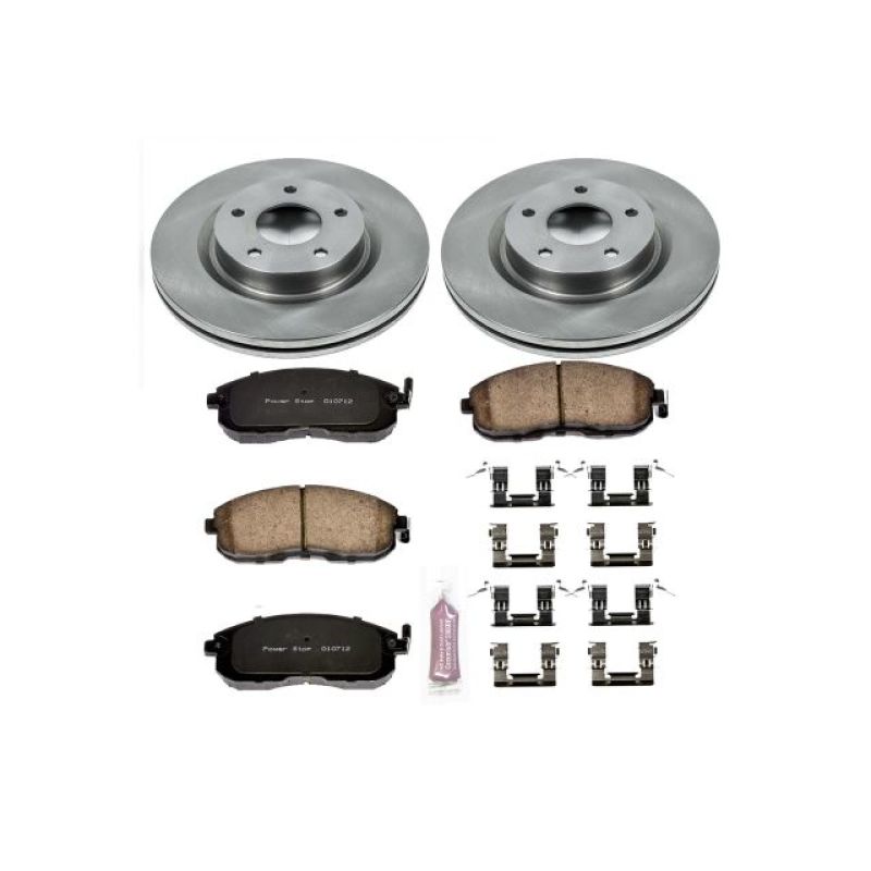 Power Stop 07-13 Nissan Altima Front Autospecialty Brake Kit - eliteracefab.com