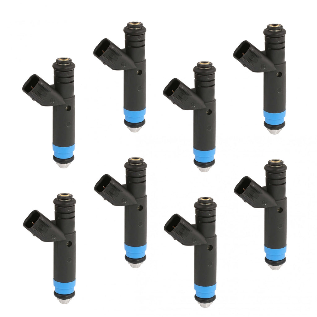 ACCEL Fuel Injector - 80 lb/hr - USCAR - High Impedance - 8 Pack - eliteracefab.com