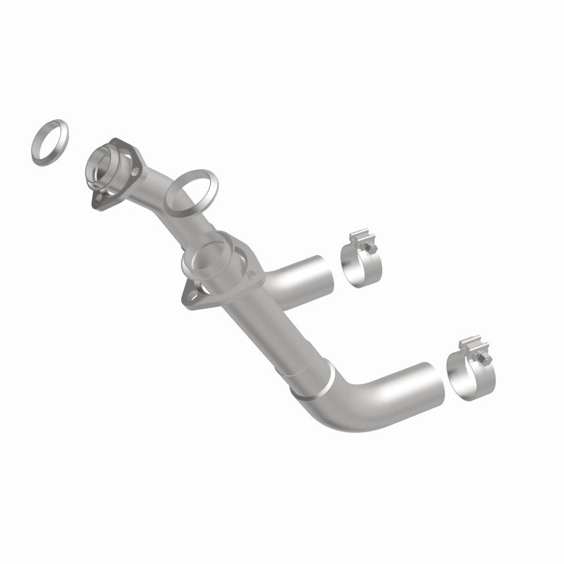 MagnaFlow 66-72 Chevy C10 Pickup V8 2-Piece Front Exhuast Pipe Kit (2in Tubing/Clamps/Inlet Flanges) Magnaflow