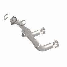 Load image into Gallery viewer, MagnaFlow 66-72 Chevy C10 Pickup V8 2-Piece Front Exhuast Pipe Kit (2in Tubing/Clamps/Inlet Flanges)