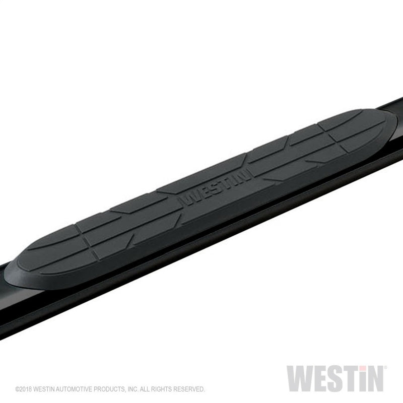 Westin Premier 4 Oval Nerf Step Bars 91 in - Black