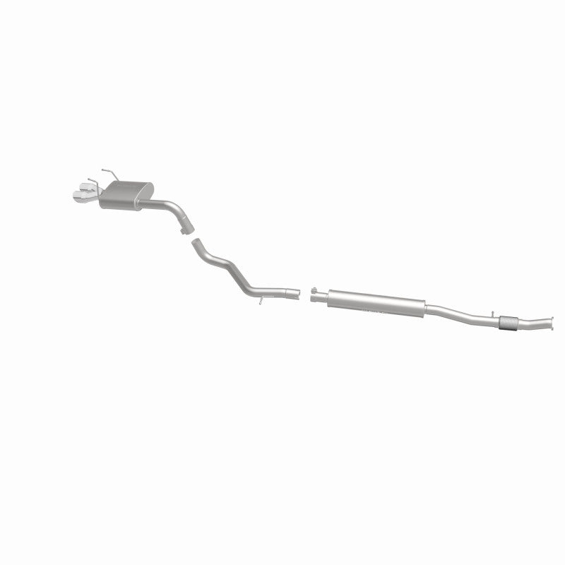 MagnaFlow 12 Fiat 500 L4 1.4L Single Straight D/S Rear Exit SS Catback Perf Exhaust Magnaflow