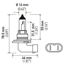 Load image into Gallery viewer, Hella 9006 12V 55W Halogen Bulb - eliteracefab.com