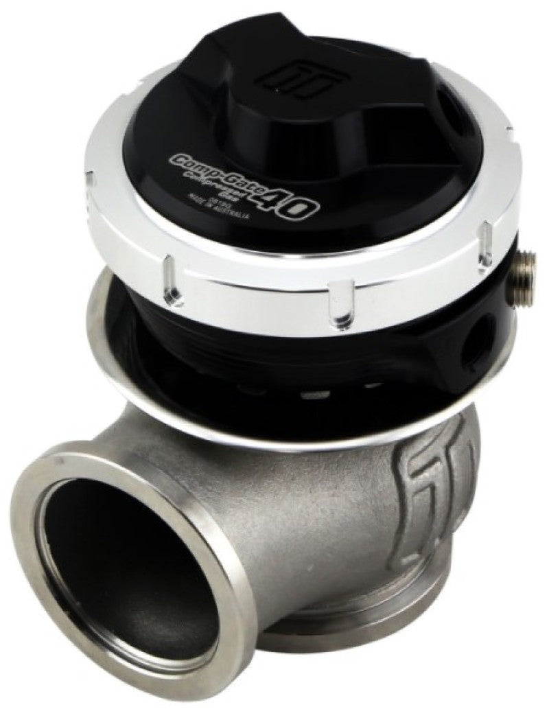 Turbosmart WG40 Gen V Compgate 40mm - 5 PSI Black - eliteracefab.com