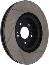 Load image into Gallery viewer, STOPTECH POWER SLOT 08-09 EVO 10 SLOTTED RIGHT FRONT ROTOR, 126.46076SR - eliteracefab.com