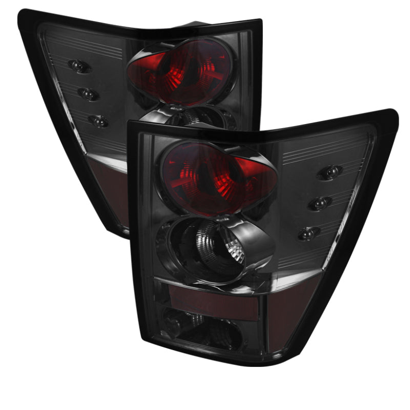 Spyder Jeep Grand Cherokee 05-06 Euro Style Tail Lights Smoke ALT-YD-JGC05-SM - eliteracefab.com