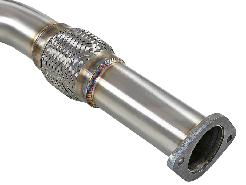 aFe POWER Takeda 2.5in 304 SS CB Exhaust w/ Black Tips 17-19 Infiniti Q60 V6-3.0L (tt) aFe