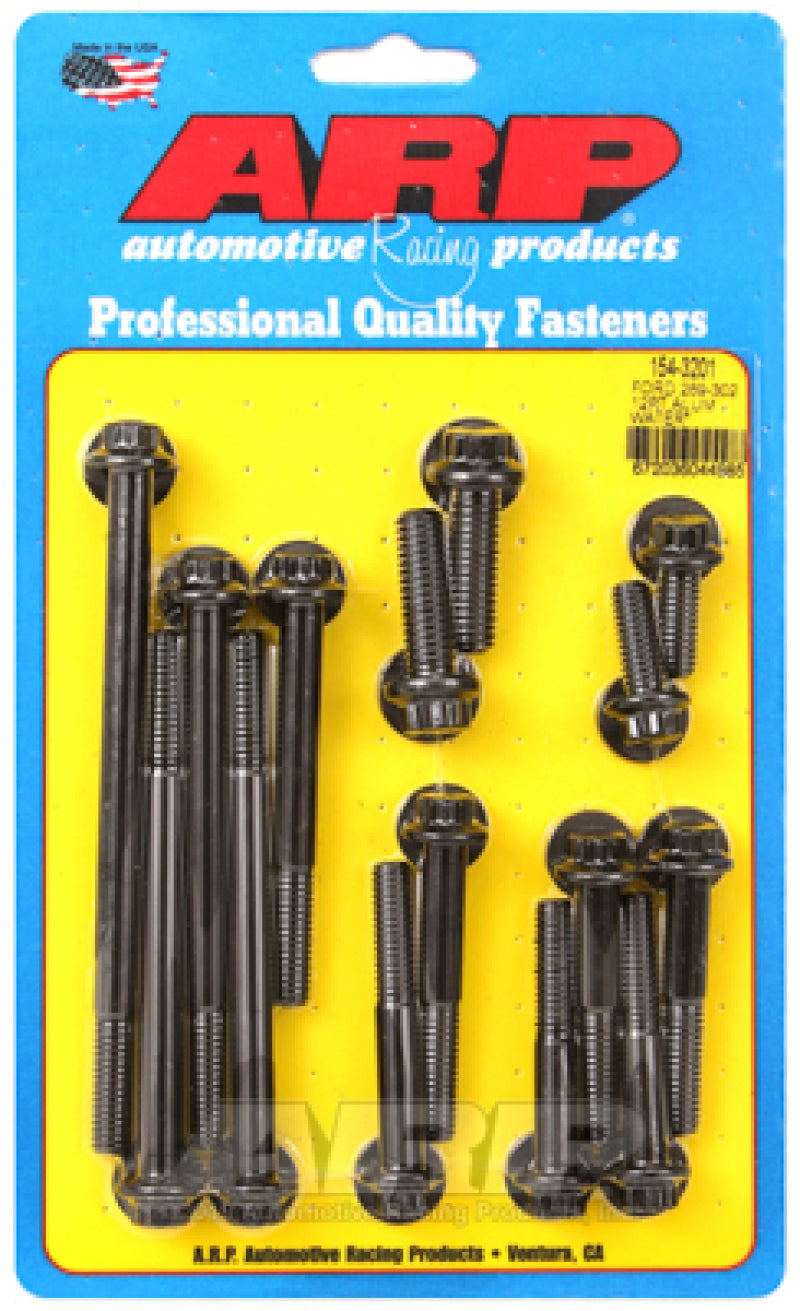 ARP Ford 289-302 12pt Aluminum Water Pump and Front Cover Bolt Kit ARP