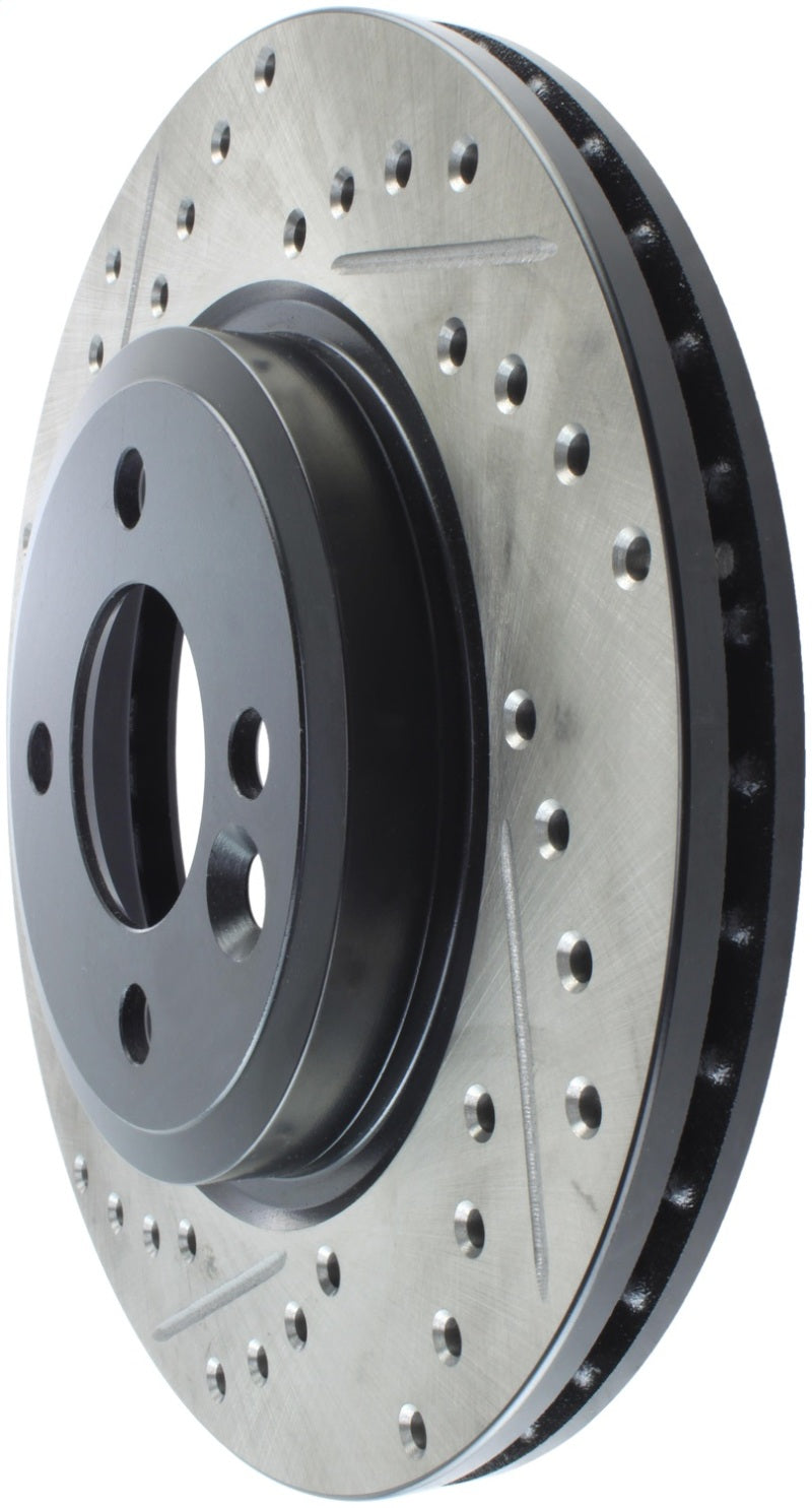 StopTech 02-07 Mini Cooper/Cooper S Slotted & Drilled Right Front Rotor Stoptech
