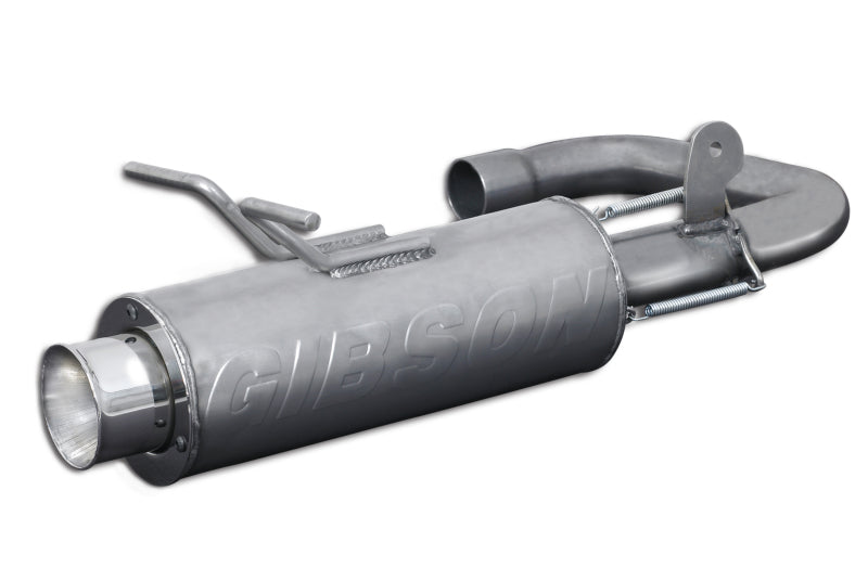 Gibson 04-07 Yamaha YXR66F Rhino 660 Base Single Exhaust - Stainless - eliteracefab.com