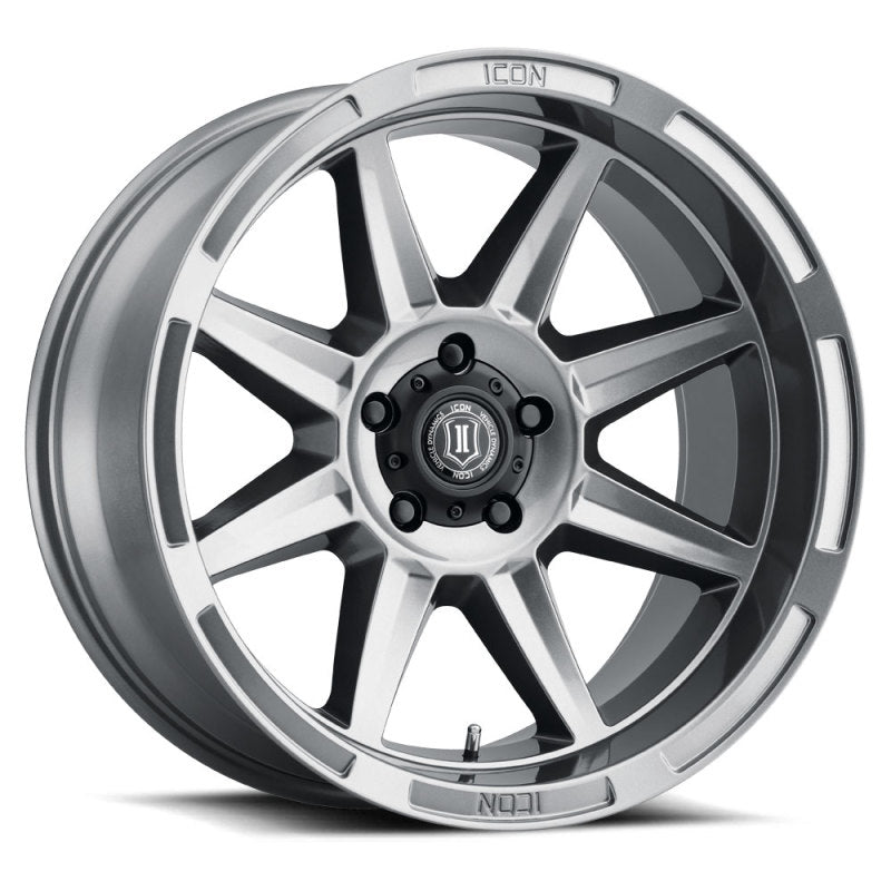 ICON Bandit 20x10 6x135 -24mm 4.5in BS 87.10mm Bore Gun Metal Wheel - eliteracefab.com