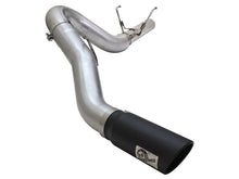 Load image into Gallery viewer, aFe MACHForce XP Exhaust Large Bore 5in DPF-Back Alu. 13-15 Dodge Trucks L6-6.7L (td) *Black Tip - eliteracefab.com