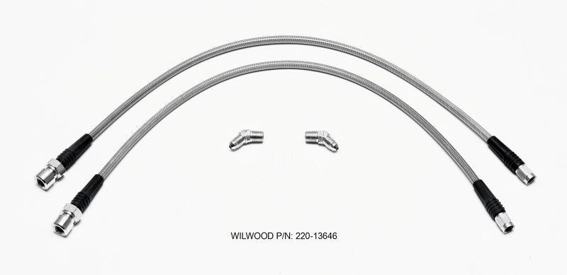 Wilwood Flexline Kit Front 07-11 BMW 3 Series Wilwood