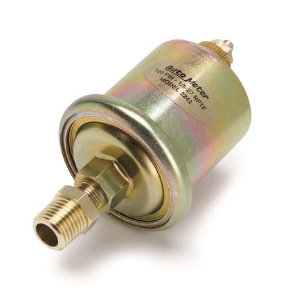 Autometer Arctic White 5in Quad GA, Fuel Level, 0-90 OHM 1319