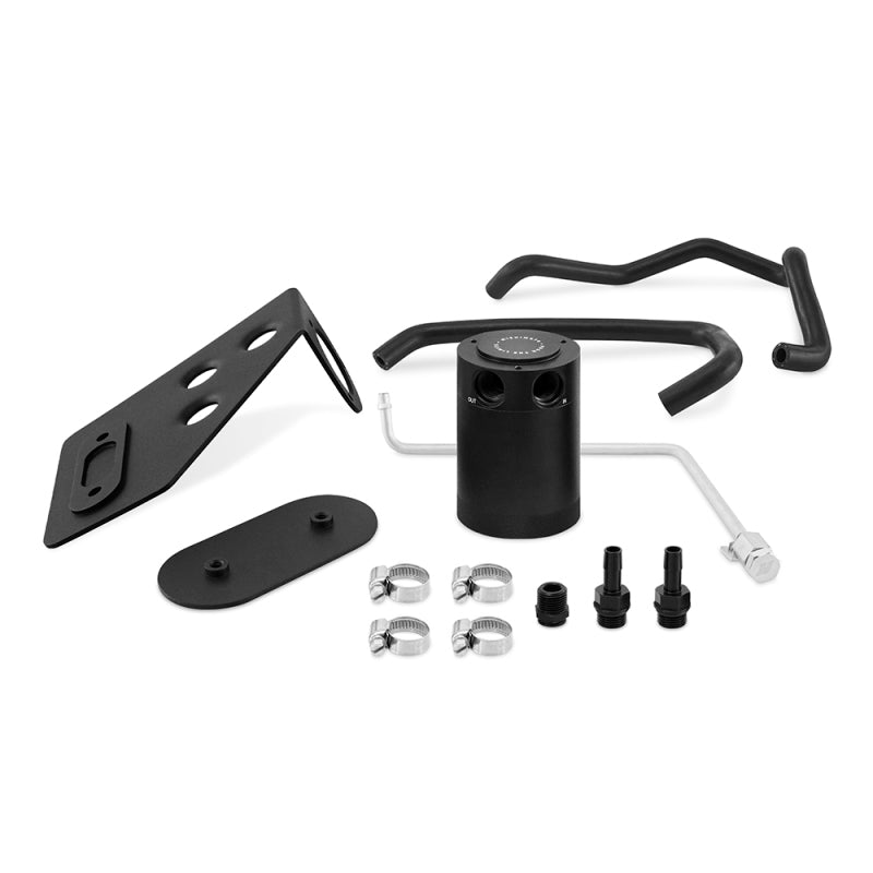 Mishimoto 2020+ Toyota Supra Baffled Oil Catch Can Kit - Black - eliteracefab.com