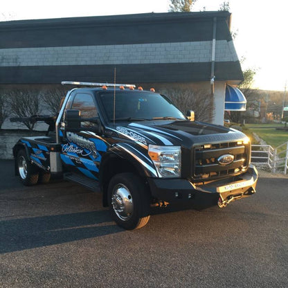 Road Armor 11-16 Ford F-250 Stealth Front Winch Bumper - Tex Blk Road Armor