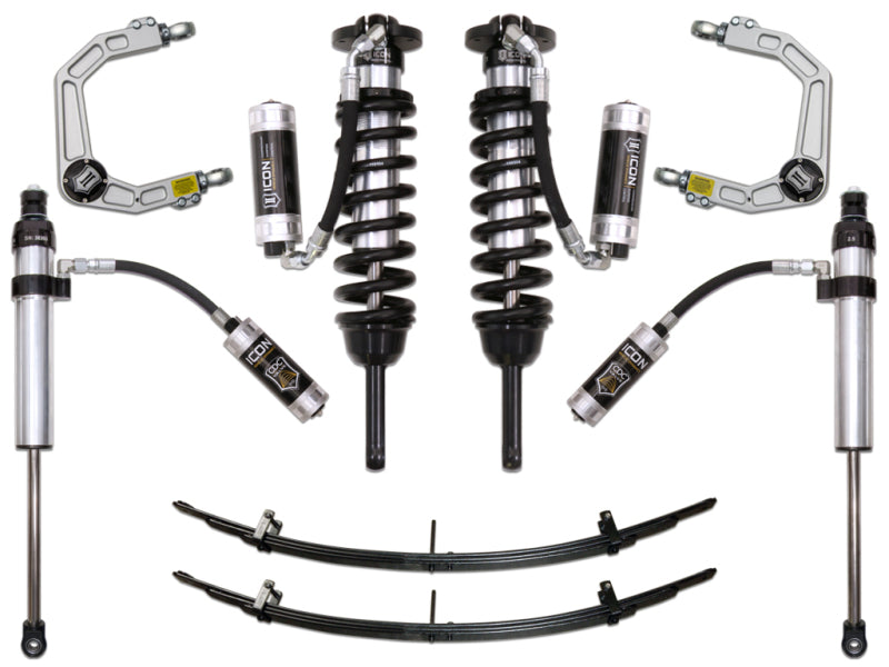 ICON 05-15 Toyota Tacoma 0-3.5in/2016+ Toyota Tacoma 0-2.75in Stg 6 Suspension System w/Billet Uca - eliteracefab.com