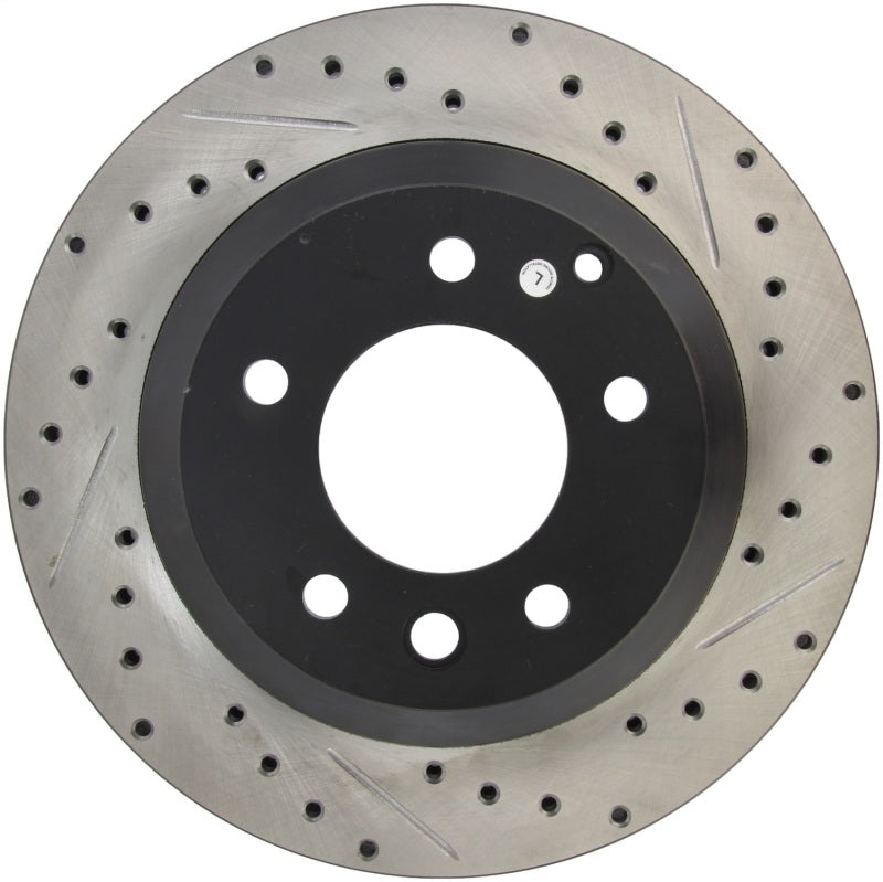 StopTech Slotted & Drilled Sport Brake Rotor - eliteracefab.com