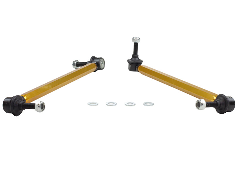 Whiteline 06/05+ Ford Focus LS / 05/09+ Mazda 3 BK Front Swaybar Link Kit H/Duty Adj Steel Ball - eliteracefab.com