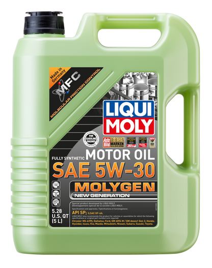 LIQUI MOLY 5L Molygen New Generation Motor Oil 5W30 LIQUI MOLY