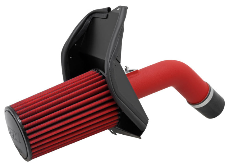 AEM 08-11 WRX/STi Wrinkle Red Cold Air Intake - eliteracefab.com