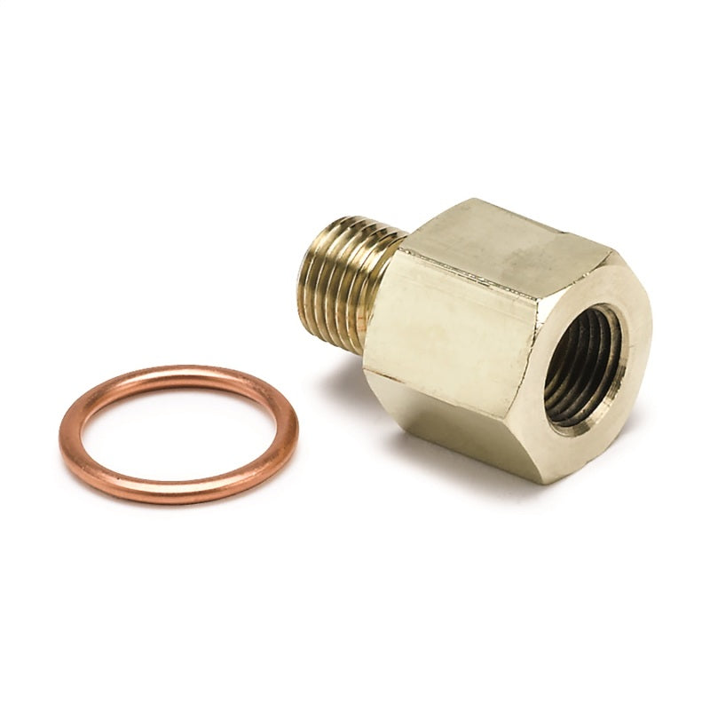 Autometer Metric Oil Pressure Adapter - 1/8in NPT to M10x1 2265