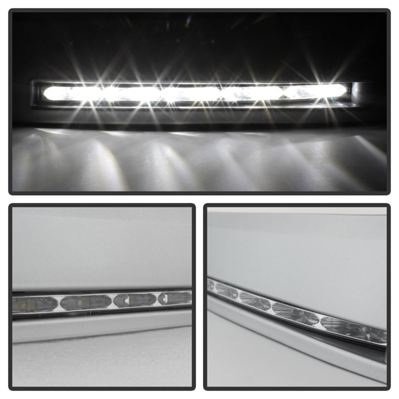 Spyder Toyota Tundra 07-13 Daytime LED Running Lights wo/switch Silver FL-DRL-TTU07-SIL - eliteracefab.com