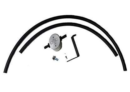 J&L 16-23 Infiniti Q50/Q60 3.0T Oil Separator 3.0 Driver Side - Clear Anodized J&L