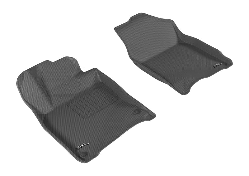 3D MAXpider 2016-2020 Honda Civic Kagu 1st Row Floormat - Black - eliteracefab.com