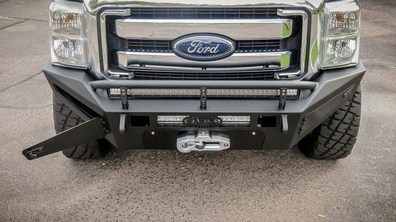 Addictive Desert Designs 11-16 Ford F-250 Super Duty HoneyBadger Front Bumper w/ Storage Box Addictive Desert Designs