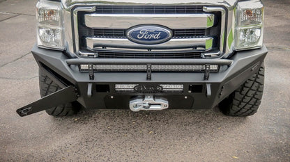 Addictive Desert Designs 11-16 Ford F-250 Super Duty HoneyBadger Front Bumper w/ Storage Box Addictive Desert Designs