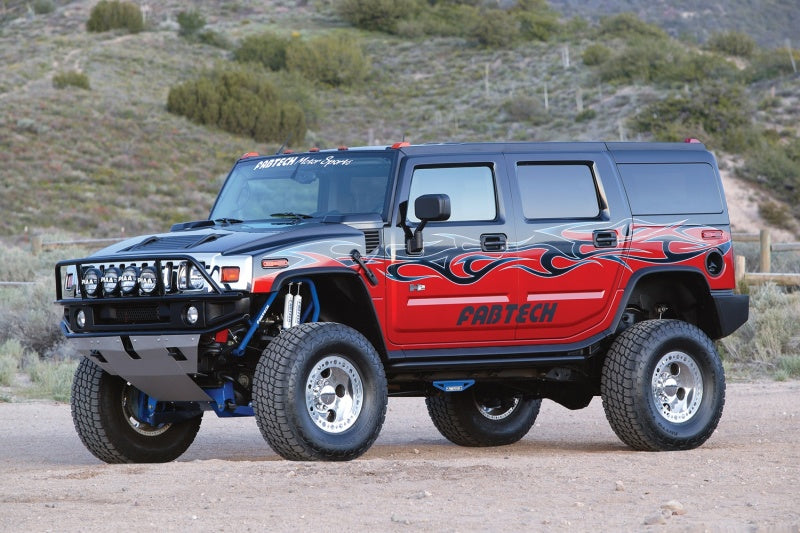 Fabtech 03-08 Hummer H2 4WD w/Rear Coil Springs 6in Perf. System w/Perf. Shocks - eliteracefab.com