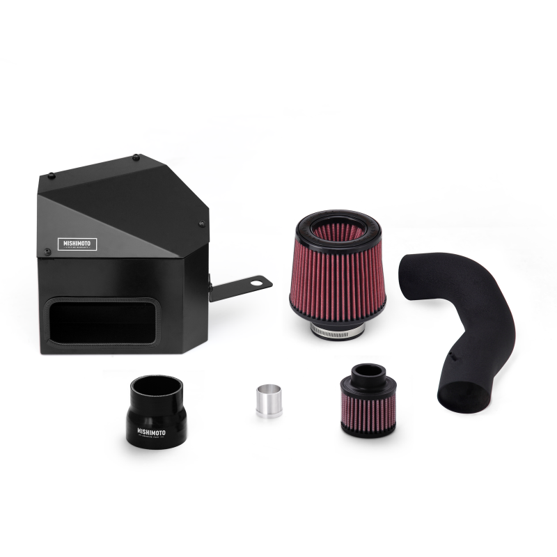 Mishimoto 15-16 VW Golf/GTI 1.8L/2.0L Performance Air Intake Kit - Wrinkle Black - eliteracefab.com