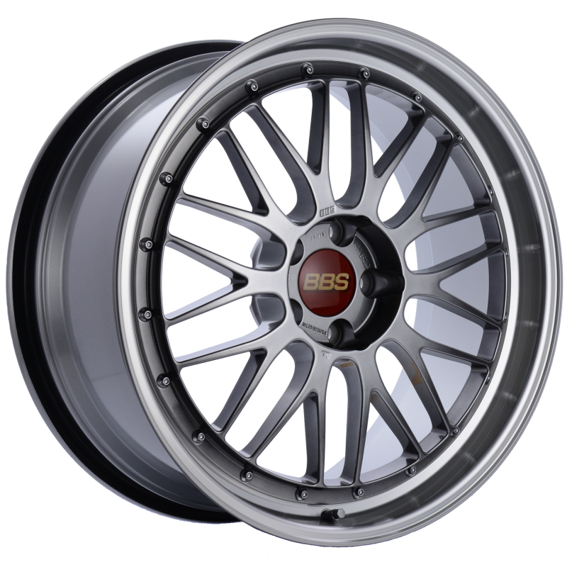 BBS LM 20x9.5 5x114.3 ET40 CB66 Diamond Black Center Diamond Cut Lip Wheel BBS